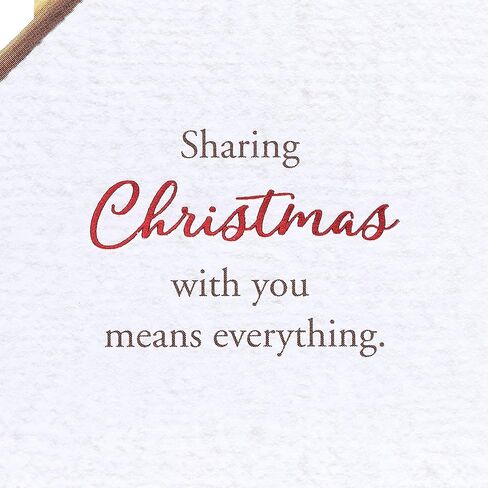 American Greetings Magic Moments Pop Up Christmas Card (Sharing Christmas With You) in Saudi Arabia