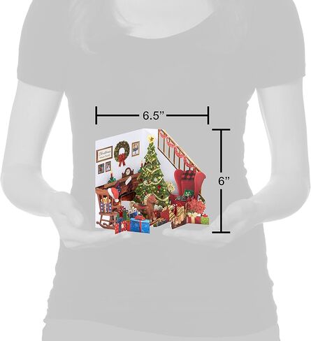 American Greetings Magic Moments Pop Up Christmas Card (Sharing Christmas With You) in Saudi Arabia