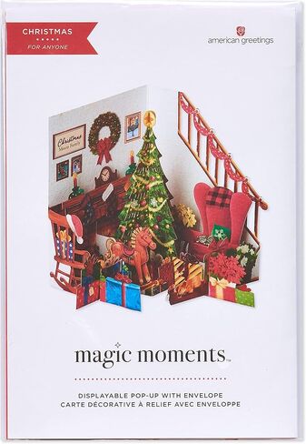 American Greetings Magic Moments Pop Up Christmas Card (Sharing Christmas With You) in Saudi Arabia