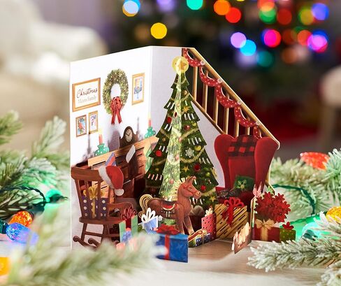 American Greetings Magic Moments Pop Up Christmas Card (Sharing Christmas With You) in Saudi Arabia