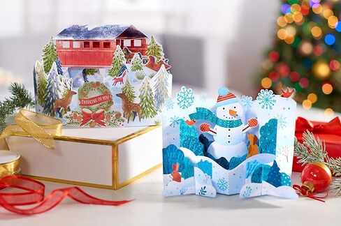 American Greetings Magic Moments Pop Up Christmas Card (Sharing Christmas With You) in Saudi Arabia