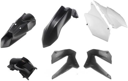 Side Spoiler Fairing for KLX 250 KLX250 2008-2019 Full Protect Guard Covers Tank Plate Dirt Bike Fairing Headlights Motocross Fairing Tank Side Cover in Kuwait