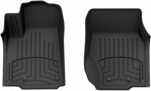 سجادات أرضية Weathertech FloorLiner HP Custom Fit لسيارة Jeep Grand Cherokee، Grand Cherokee 4xe، Grand Cherokee L - الصف الأول (4416961IM)، أسود in Kuwait