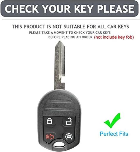 for Ford Key Fob Cover Protective Holder Fit for Ford F150 F250 F350 Expedition Explorer Lincoln MKX Navigator in Saudi Arabia