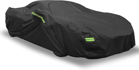 Waterproof Car Cover for Chevrolet Corvette C4 C5 C6 C7 1984-2019 210D Outdoor Full Car Cover All Weather Windproof Sun Rain Protection with Door Zipper Replace Parts in Saudi Arabia