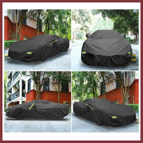 Waterproof Car Cover for Chevrolet Corvette C4 C5 C6 C7 1984-2019 210D Outdoor Full Car Cover All Weather Windproof Sun Rain Protection with Door Zipper Replace Parts in Saudi Arabia