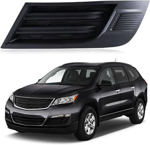 إطار ضوء الضباب الأمامي متوافق مع Chevy Traverse 2013-2017 LTZ LS LT Premier، غطاء مصباح الضباب الأمامي المصد الأمامي إطار إطار السائق استبدال الجانب الأيسر: GM1038151 20983805 in Saudi Arabia