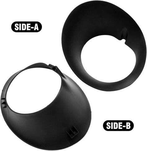 1 Pair CH2598101 Fog Light Cover, Replacement for Dodge Ram 1500 2500 3500 2002-2009, Replaces CH2599101 55077239AD 55077238AD Driver and Passenger Side in Saudi Arabia
