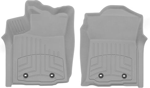 سجادات أرضية Weathertech FloorLiner HP Custom Fit لسيارة Toyota Tacoma الصف الأول (4412991IM)، أسود in Kuwait