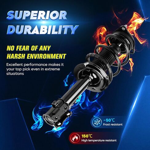 Front Strut Shock Assembly w/Coil Spring for Hyundai Tucson 2011-2015 2.0L & 2010-2015 2.4L, Kia Sportage 2011-2014, Replace 1333452L 1333452R, Left & Right, 2PCS in Saudi Arabia