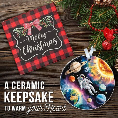 Thank You Gifts for Women, Men - Boss Day Gifts for Her, Him - Appreciation Gifts for Friend, Work Bestie, Teacher, Nurse - Being A Blessing Ceramic Ornament Keepsake Christmas Decoration in Saudi Arabia