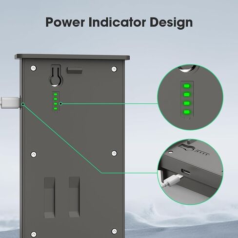 بطارية بديلة لكاميرا الصيد من Topwowe بقدرة 6000 مللي أمبير في الساعة قابلة لإعادة الشحن متوافقة مع كاميرا الصيد X وX Pro وX Gen 2.0 in Kuwait