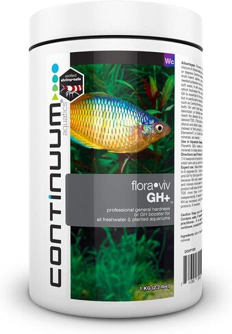 Continuum Aquatics Flora Viv GH+ - General Hardness (GH) Booster for Freshwater and Planted Aquariums (500-g) (QGHP500) in Saudi Arabia