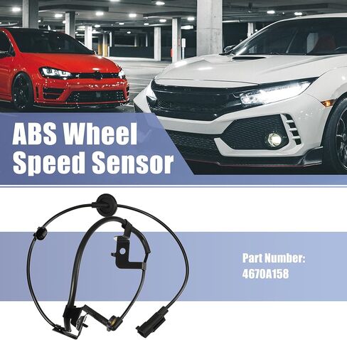 uxcell Rear Right ABS Sensor Wheel Speed Sensor for MITSUBISHI OUTLANDER 2007-2009 No.4670A158 in Saudi Arabia