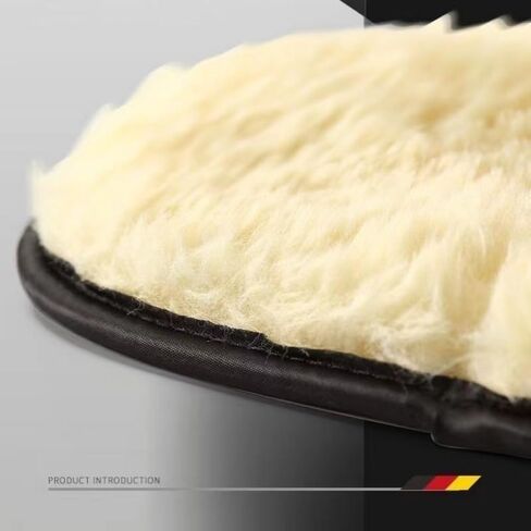 Car Wash Mitt Microfiber,Polishing,Can be Used for polishing, waxing, and car Washing, Suitable for Automotive Maintenance., Black in Saudi Arabia