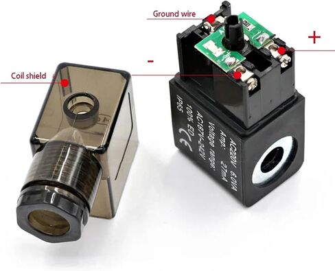 Air Solenoid Valves 2V025-08 2 Position 2 Port 1/4" Normally Closed Valv Pneumatic Solenoid Valve 12V 24V 110V 220V Volt(AC220V) in Saudi Arabia