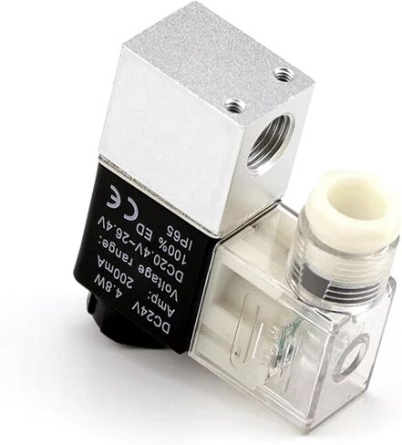 Air Solenoid Valves 2V025-08 2 Position 2 Port 1/4" Normally Closed Valv Pneumatic Solenoid Valve 12V 24V 110V 220V Volt(AC220V) in Saudi Arabia