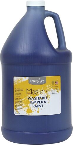 Handy Art - 214-725 Little Masters Washable Tempera Paint, Gallon, Magenta, 128 Fl Oz (Pack of 1) in Saudi Arabia