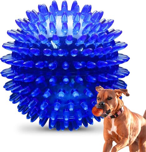 PetSport Gorilla Ball Scented, Super Durable, Ultra Light and Ultra Bouncy Dog Toy for Small, Medium and Large Dogs, Assorted Colors (5" X-Large Gorilla Ball) in Saudi Arabia