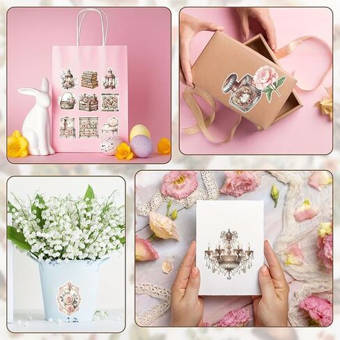 Wildflower Sticker Set 2 Pack Floral Hand Drawn Style for Journal Scrapbook Water Bottle Notebook Wall Nature Garden Theme Embroidery Styled Decal in Saudi Arabia