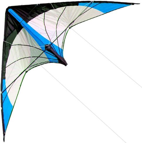 HENGDA KITE-Upgrade Star Rhyme 48 Inch Dual Line Stunt Kite for Kids and Adults,Outdoor Sports,Beach and Fun Sport Kite,Handle,Line,and Bag Included in Kuwait