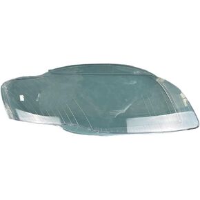 Transparent Headlight Cover Compatible With A-udi A4 B7 2006-2008 - Replacement Lens Original Lampshade - Plexiglass Shell(Right) in Saudi Arabia