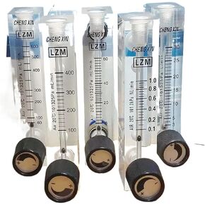 مقياس التدفق 6-600 مل في الدقيقة 0.1-1000 LPM ادفع في 6 8 10 مم أكريليك LZM-6T لوحة هواء N2 CO2 مقياس دوار غاز مع صمام قابل للتعديل (0.5-5LPM، 10 مم، LZM-6T N2) in Saudi Arabia