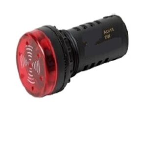 22mm Diameter Flash Buzzer AD17-22SM DC24V red in Kuwait