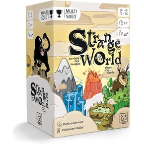 عالم غريب - فوق السحاب | لعبة بطاقة الرسم الخيالية للأطفال والكبار | اجمع فرقًا من المخلوقات الغامضة في الكون السماوي | لعبة استراتيجية سريعة | الأعمار 10+ | 1-4 لاعبين | 20 دقيقة in Kuwait