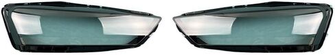 Compatible With A-udi R8 2016-2023 Front Headlamp Cover - Transparent Plexiglass Lens Replacement Original Headlight Shell(1 Piar) in Saudi Arabia