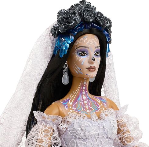 Barbie Día De Muertos La Llorona Doll – Limited Edition Gold Label | Javi Meabe Design, Model Muse Body, Authentic Mexican Lore Collectible in Saudi Arabia