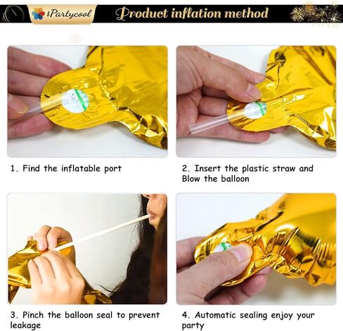 32inch 2025 Balloons, 16inch Happy New Year Banner Balloons Gold, New Years Eve Party Supplies, 2025 Gold Number Balloons, Happy New Year Decorations 2025, NYE decorations 2025, New Years Party Favors in Kuwait