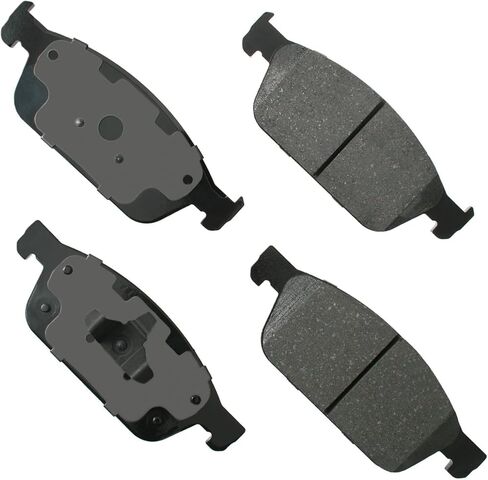 Akebono ACT1645 Ultra Premium Brake Pad Set, 1 Pack, grey in Saudi Arabia
