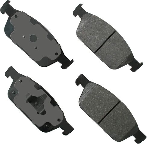 Akebono ACT1645 Ultra Premium Brake Pad Set, 1 Pack, grey in Saudi Arabia