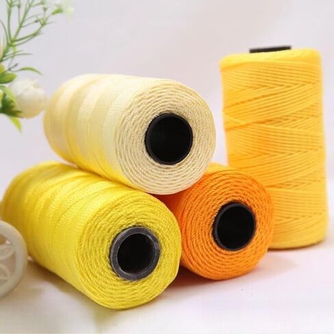 Cool Rayon from Bamboo Yarn, Strong & Lustrous for Knitting Car Seat Covers, Tote Bags and Home Decor, Breathable (Cyan) in Saudi Arabia
