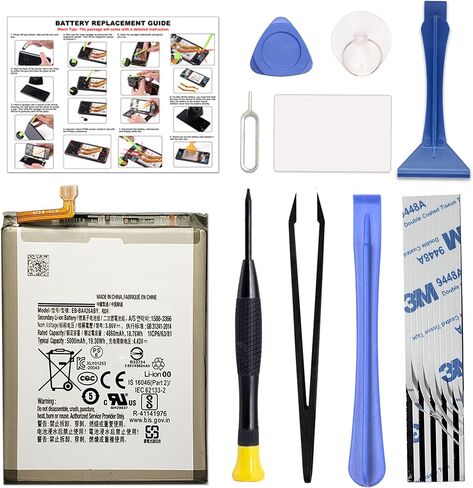 for Galaxy A32 4G / A31 / A22 4G Battery Replacement, EB-BA315ABY Battery Compatible with Samsung Galaxy A32 4G / A31 / A22 4G with Installation Instruction & Repair Toolkit in Saudi Arabia
