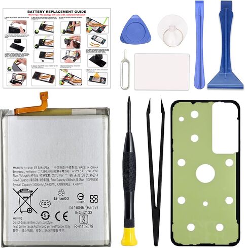 for Galaxy A32 4G / A31 / A22 4G Battery Replacement, EB-BA315ABY Battery Compatible with Samsung Galaxy A32 4G / A31 / A22 4G with Installation Instruction & Repair Toolkit in Saudi Arabia