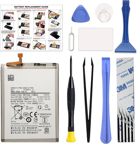 for Galaxy A32 4G / A31 / A22 4G Battery Replacement, EB-BA315ABY Battery Compatible with Samsung Galaxy A32 4G / A31 / A22 4G with Installation Instruction & Repair Toolkit in Saudi Arabia