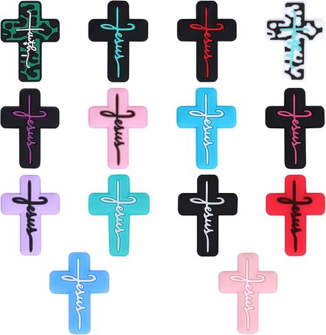 12Pcs Car Silicone Beads for Keychain Making Unique Focals Cute Silicone Focal Beads for Pens Bracelets Necklace Earrings DIY Crafts in Saudi Arabia
