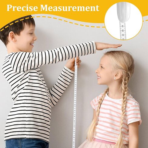 Body Tape Measure 80'' / 205 CM, Body Measuring Tape, Double-Scale Retractable Tapes Measure for Tailor Sewing Handcrafts Weight Loss Body Measurement(White) in Saudi Arabia