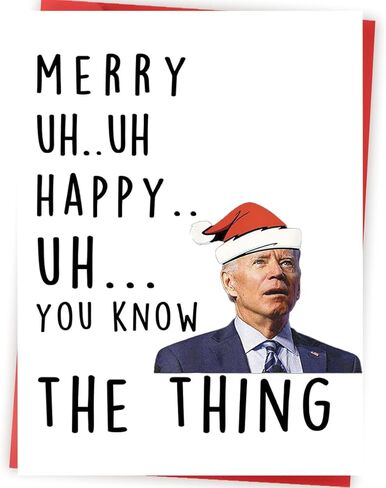 YiKaLus Happy Christmas birthday Card for Anyone, Merry Xmas Birthday Card with Envelope, Funny December Bday Gift Ideas for Women Men in Saudi Arabia