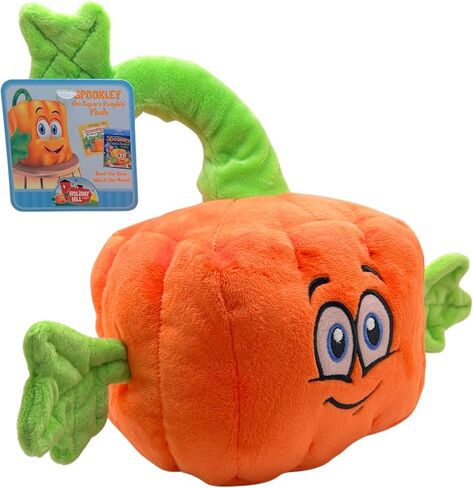 SPOOKLEY The Square Pumpkin | 6 Inch Plush – Soft Stuffed Animal for Kids in Saudi Arabia