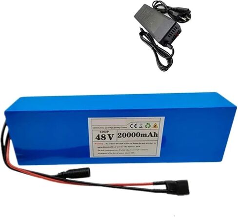 48V 20Ah 13S2P Ebike Battery for 1000W 750W 500W Waterproof Electric Bicycle Scooter Motor E-Bike Lithium-Ion Battery with Charger Abrasion-Resistant Long Battery Life 48V 20Ah,XT60+SM in Saudi Arabia