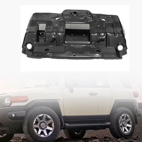 SecosAutoparts Under Cover Skid Plate Engine Front Compatible with Toyota 4 Runner FJ Cruiser 2009-2023 Replace# 51405-60210, 5140560210 Engine Under Cover Splash Shield in Saudi Arabia