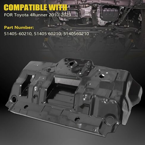 SecosAutoparts Under Cover Skid Plate Engine Front Compatible with Toyota 4 Runner FJ Cruiser 2009-2023 Replace# 51405-60210, 5140560210 Engine Under Cover Splash Shield in Saudi Arabia