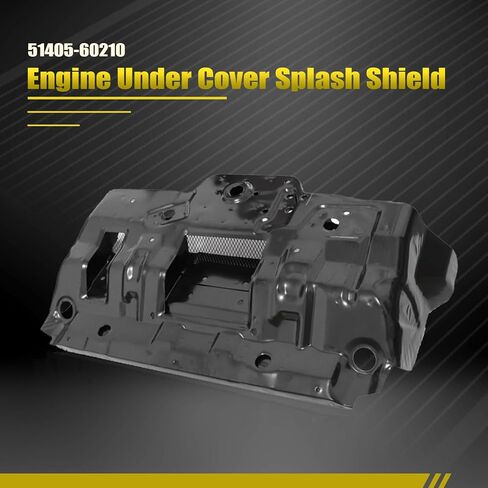 SecosAutoparts Under Cover Skid Plate Engine Front Compatible with Toyota 4 Runner FJ Cruiser 2009-2023 Replace# 51405-60210, 5140560210 Engine Under Cover Splash Shield in Saudi Arabia