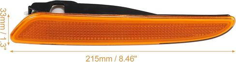 uxcell Car Markers Accessories Side Marker Light Housing Turn Signal Lamp Cover Assembly No.A2118200921 for Mercedes-Benz E320 2007-2009 in Saudi Arabia