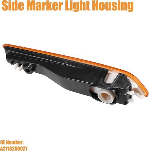 uxcell Car Markers Accessories Side Marker Light Housing Turn Signal Lamp Cover Assembly No.A2118200921 for Mercedes-Benz E320 2007-2009 in Saudi Arabia