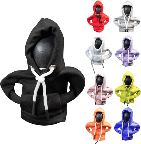 PSLER Skeleton Hoodie Car Gear Shift Cover Shifter Knob Cover gear shift hoodie Heat Insulation Winter Warm CVC Interior Car Accessories for Men Women Halloween in Saudi Arabia