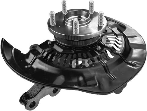 Front Right Passenger Side Steering Knuckle Wheel Hub Bearing Assembly 5 Lugs with ABS Fits Highlander FWD 2008-2017 RX350 2010-2015 RX450h 2010-2015 698-432 698432 in Saudi Arabia